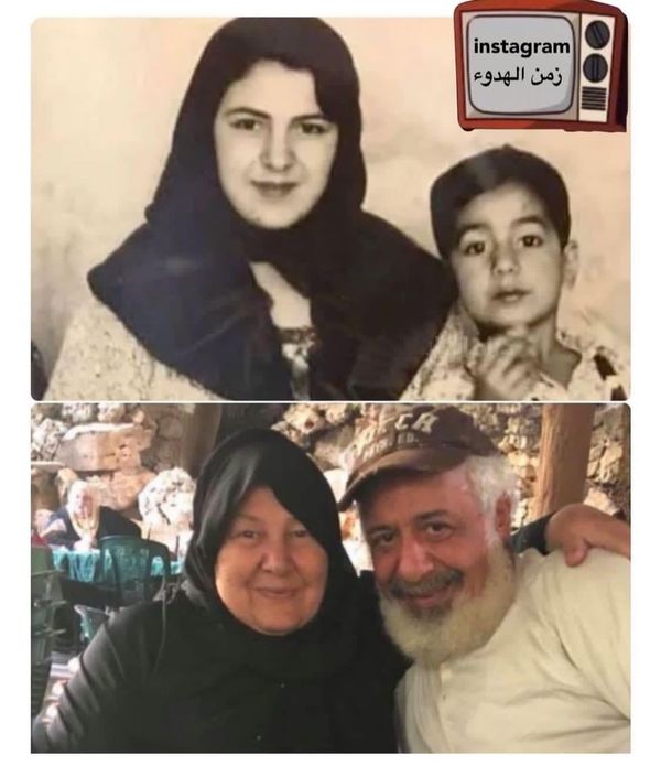 أيمن زيدان ينشر صورة برفقة والدته عندما كان طفلاً وهذا ما قاله بمناسبة يوم الأم أيمن زيدان - الصورة من حسابه على فيسبوك