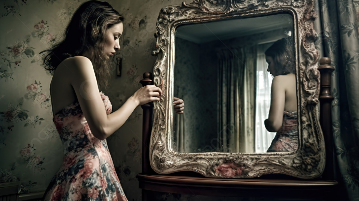 pngtree-woman-looking-at-her-reflection-in-an-old-mirror-picture-image_2659595.png