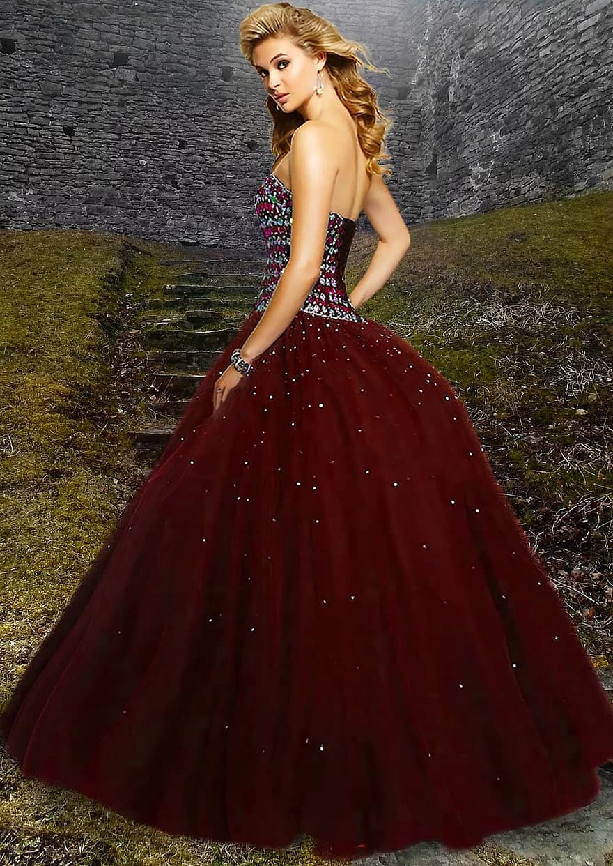woman-beautiful-red-gown-blonde-hair-vintage-gown-medieval-castle-royal.jpg